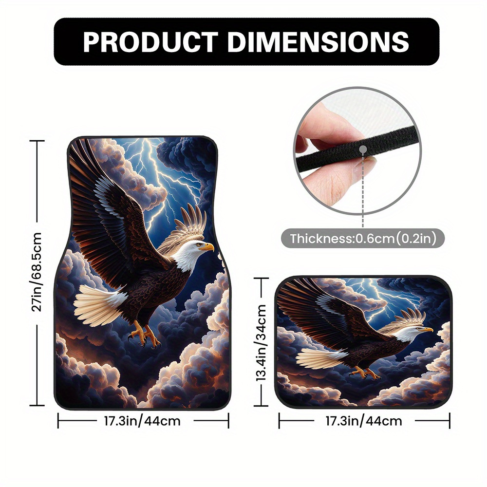 4pcs Eagle Stormy Sky F Patter - Commercial Printing Usa review and price