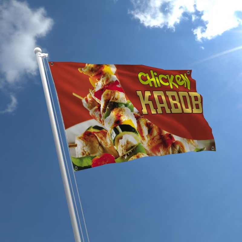 Custom Banner Flags Suitable F - Commercial Printing Logo review and price