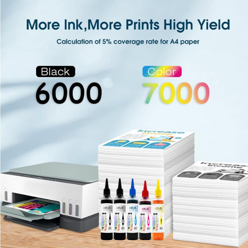 Dye Ink Refill Ink Kit For Eps - Eco Solvent Ink Cartridge review and price