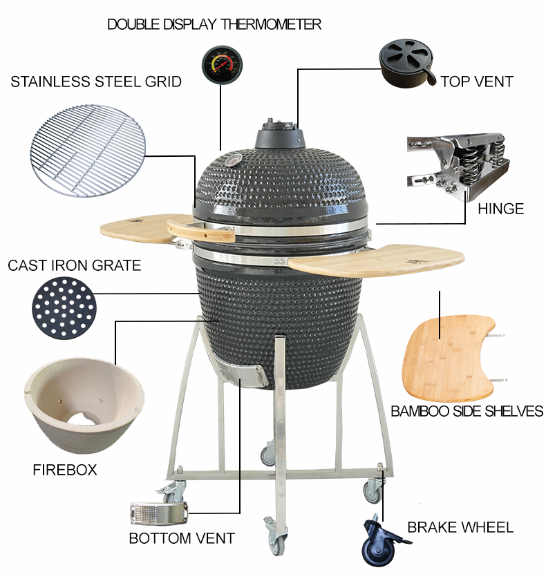 OEM Ceramic Barbecue Grill Cus - Commercial Printing Logo review and price