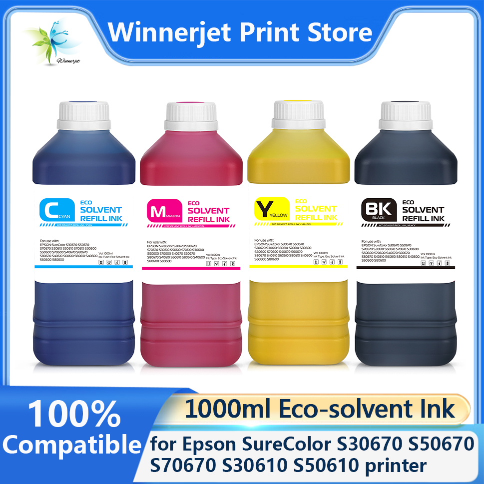 1000ml Eco-solvent Ink for Eps - Eco Solvent Ink Cartridge review and price