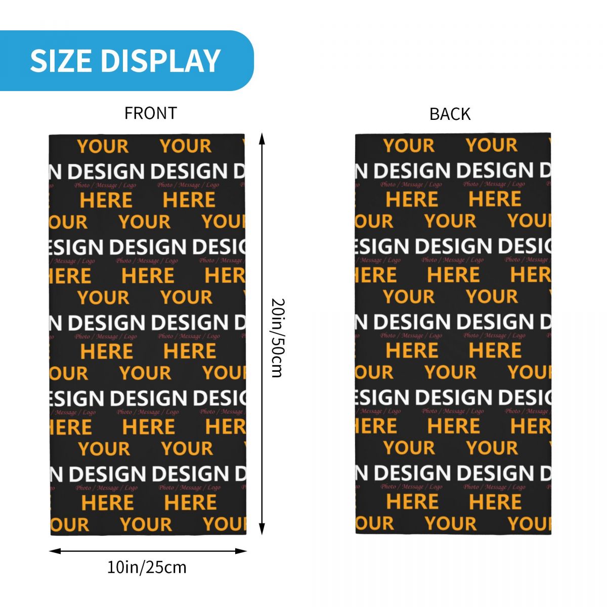 Custom Your Design Here Bandan - Company Profile Printing review and price