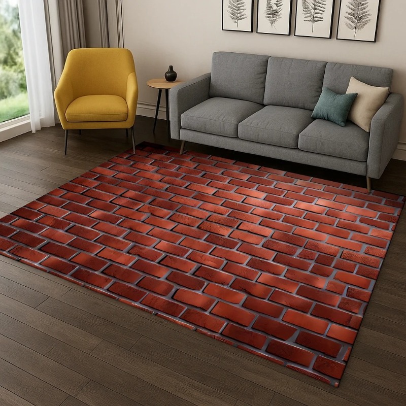 3D Brick Stone Building Carpet - Commercial Wall Printing Machine review and price