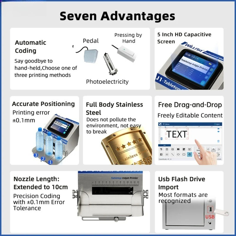 J1 Desktop Static Inkjet Print - Commercial Printing Logo review and price