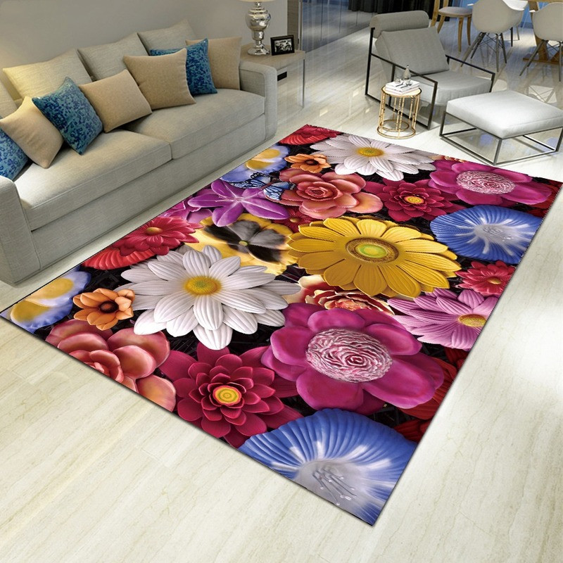 Landscape Floral Print Carpet  - Commercial Printing Usa review and price
