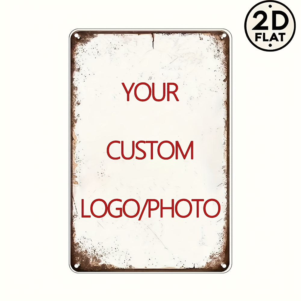 Custom Metal Tin Sign Personal - Company Profile Printing review and price